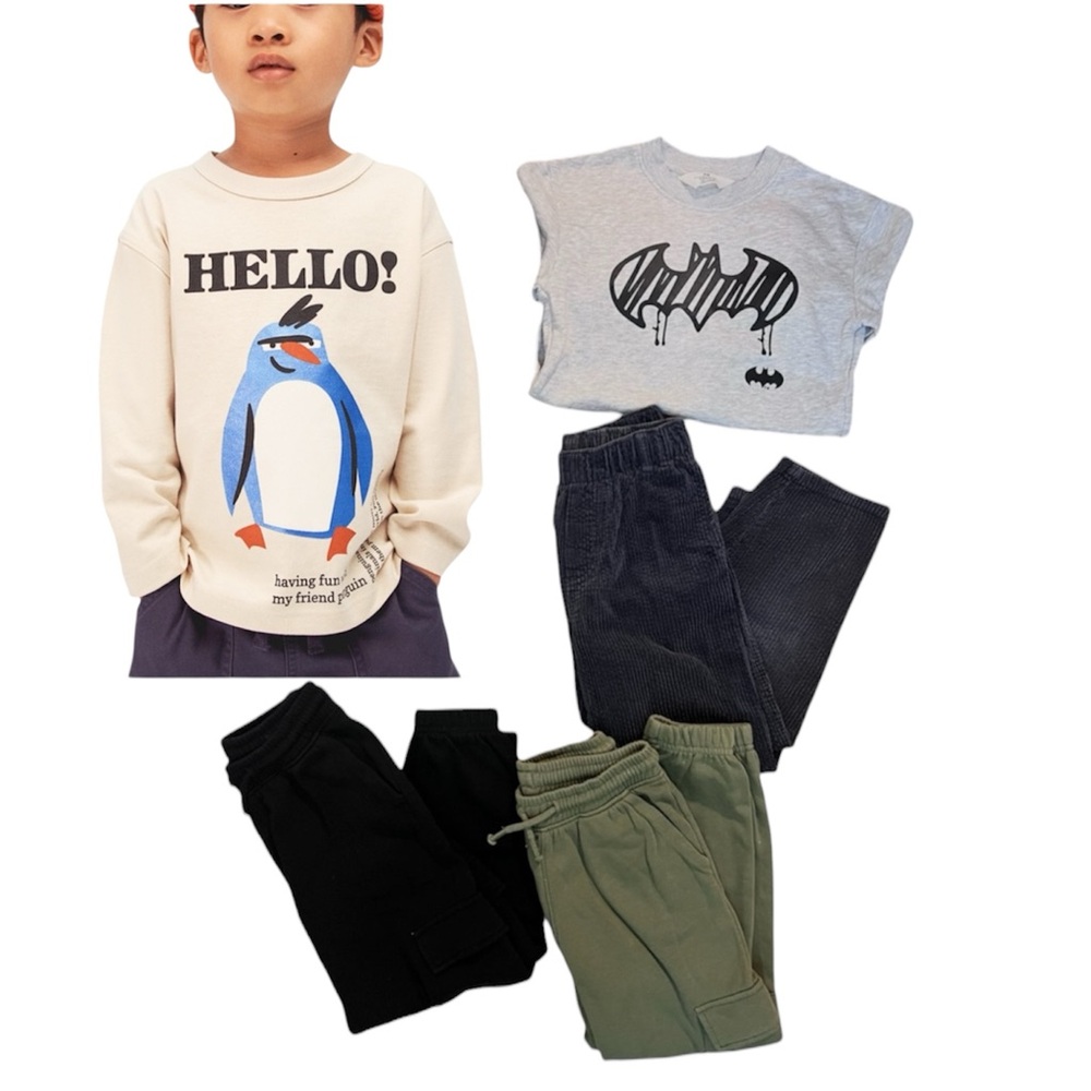 H&M Kids Sweatshirts, Sweater and Pants Set Bundle